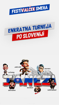Smeh je z Janezi zagotovljen.